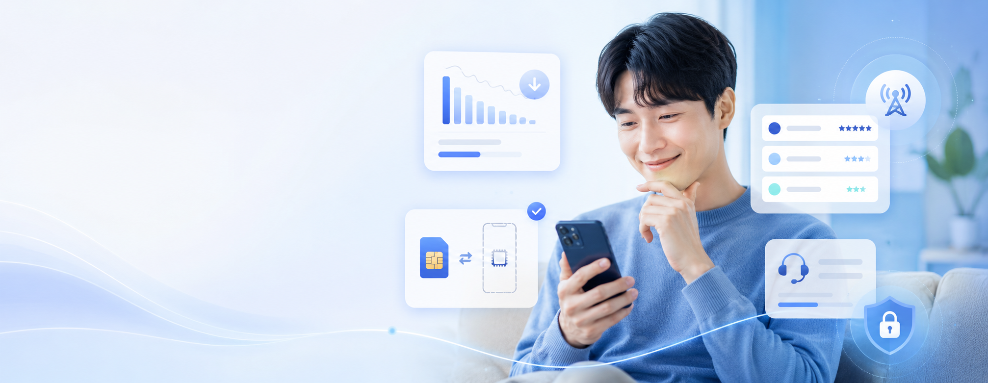 휴대폰 통신비 비교와 상담 안내
